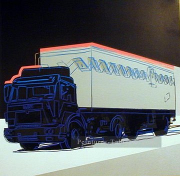 Anuncio de camión Andy Warhol Pinturas al óleo